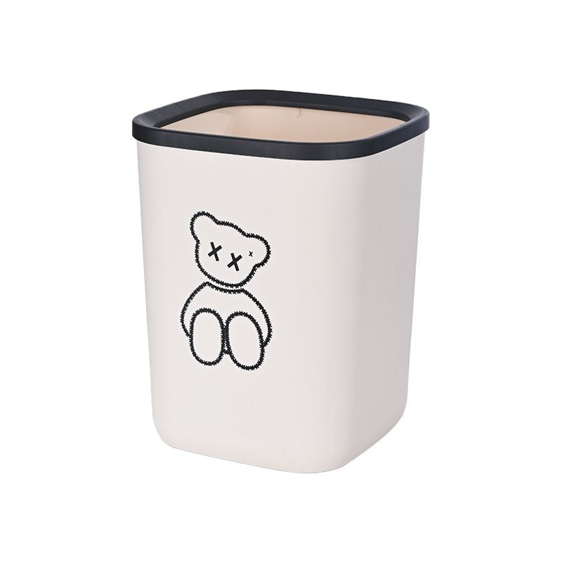 Nordic style trash can for home use, light luxury, living room, bedroom, toilet, bathroom