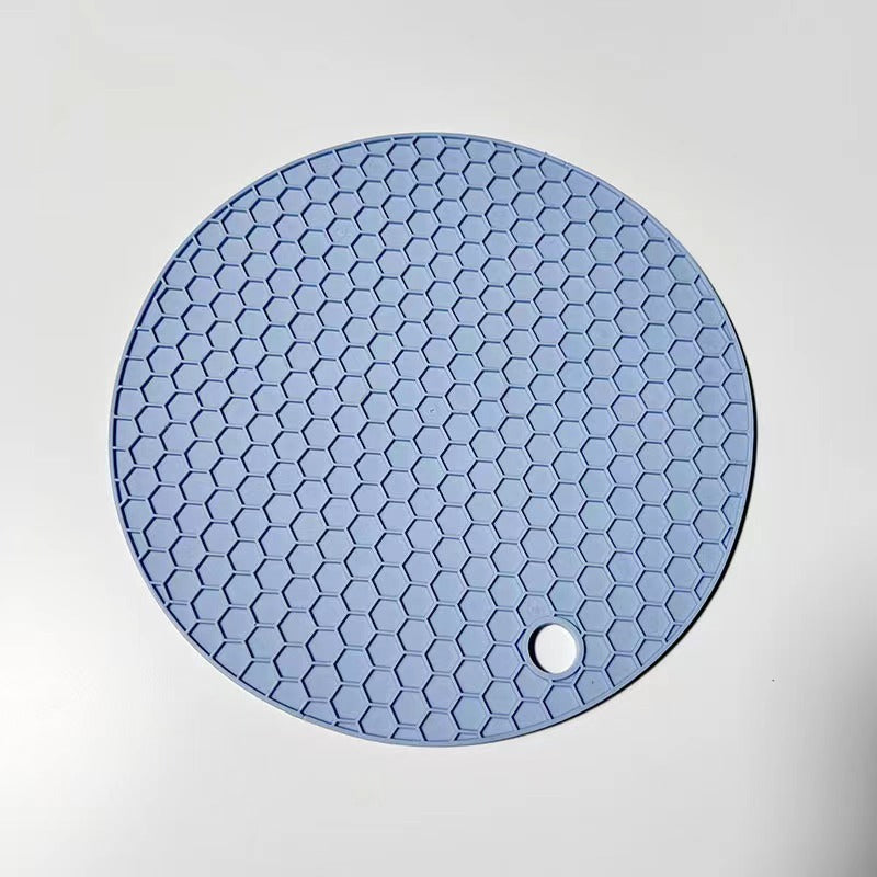 Round Silicone Honeycomb Heat Resistant Mat