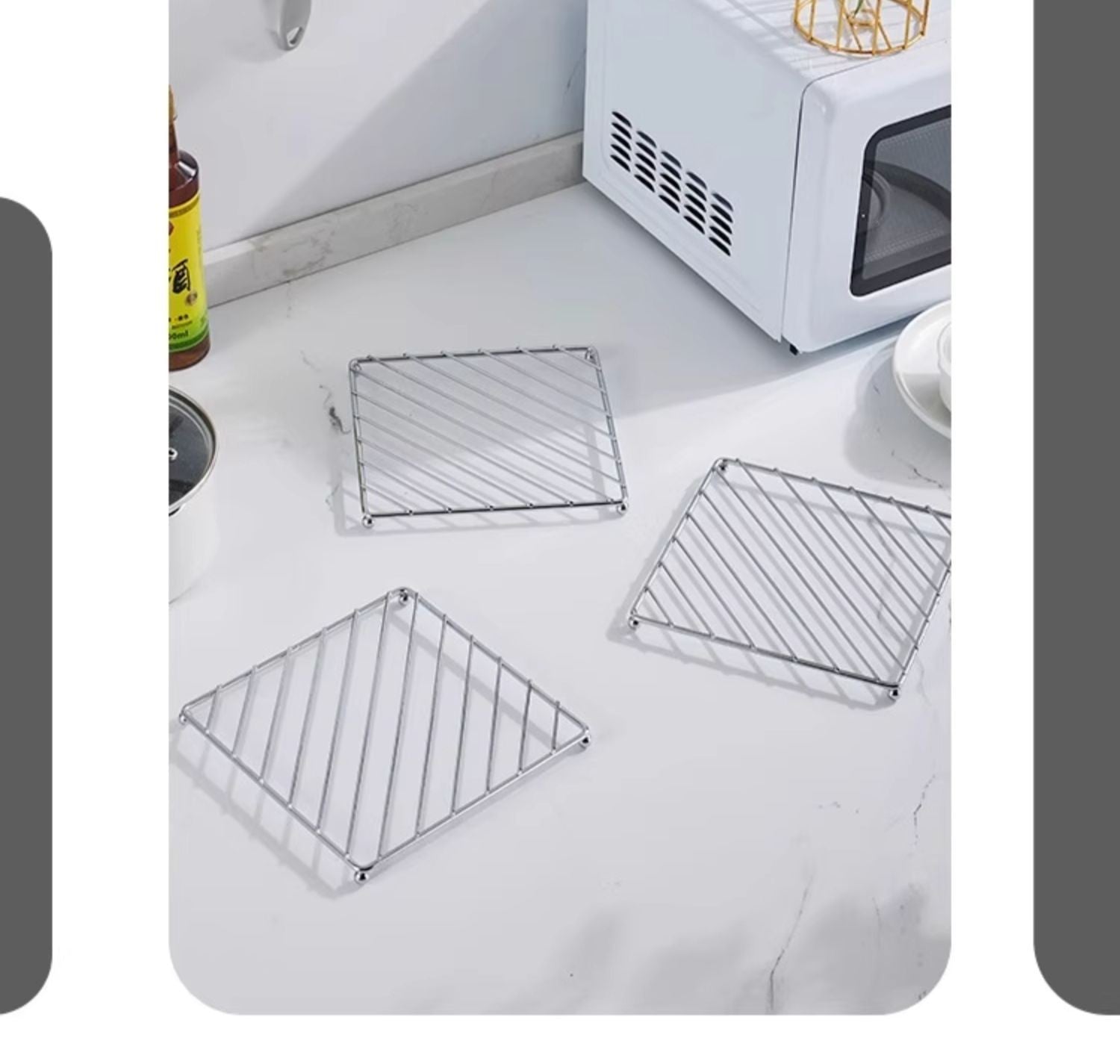 Iron Heat Resistant Trivet For Hot Dishes