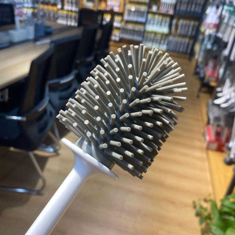 Soft Silicone Wall Mounted Toilet Cleaning Brush