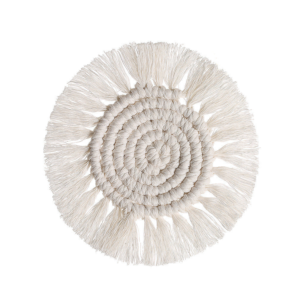 Handwoven Cotton Coaster Heat Resistant Placemat
