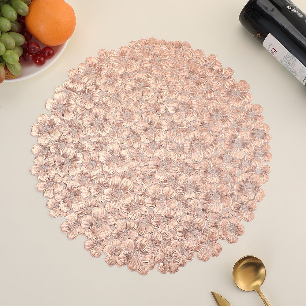 Lace Pattern PVC Heat Resistant Dining Placemat