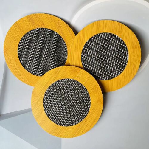 Round Bamboo Heat Resistant Mat For Kitchen