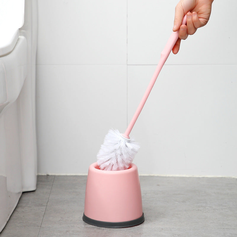 Plastic Long Handle Toilet Brush Cleaning Set