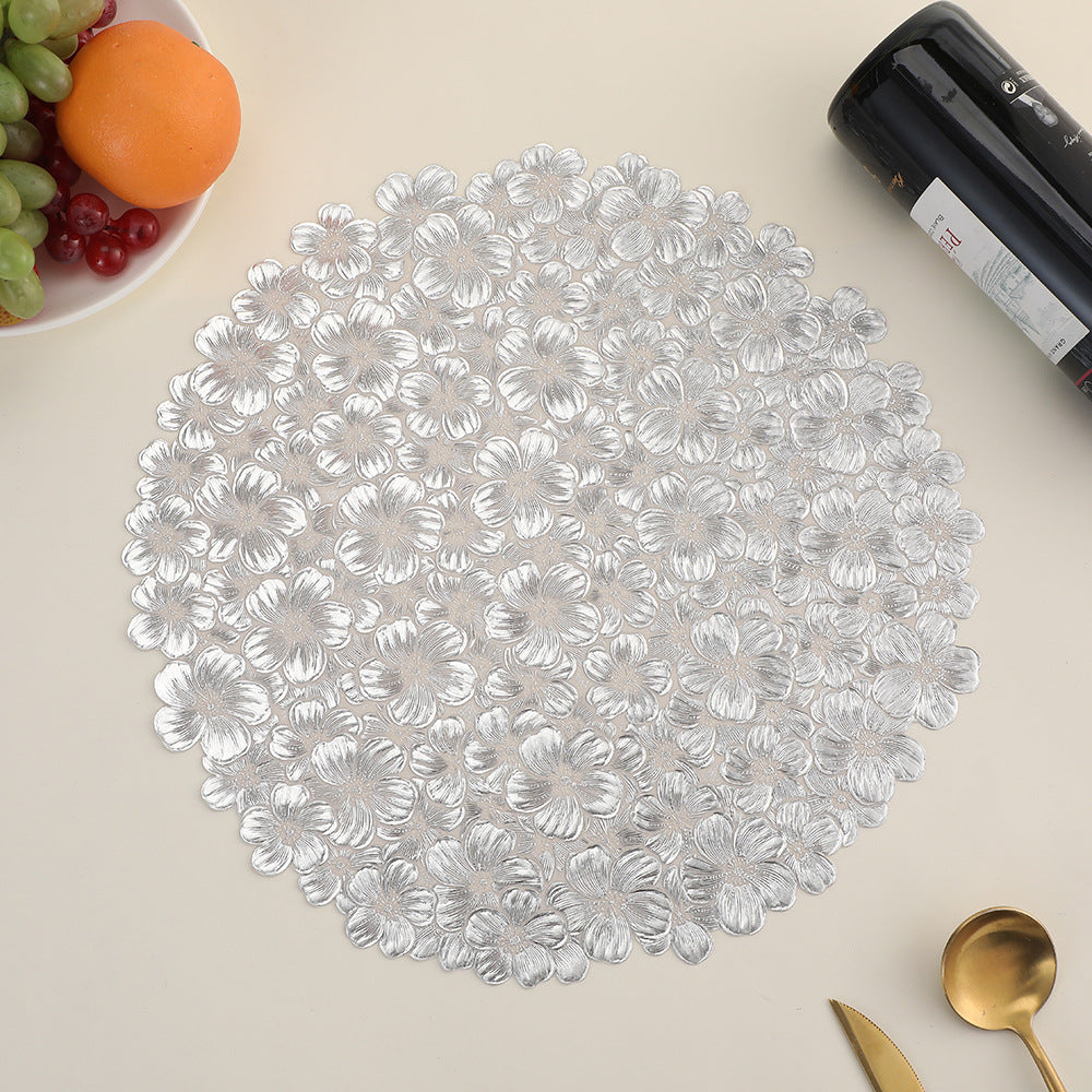 Lace Pattern PVC Heat Resistant Dining Placemat