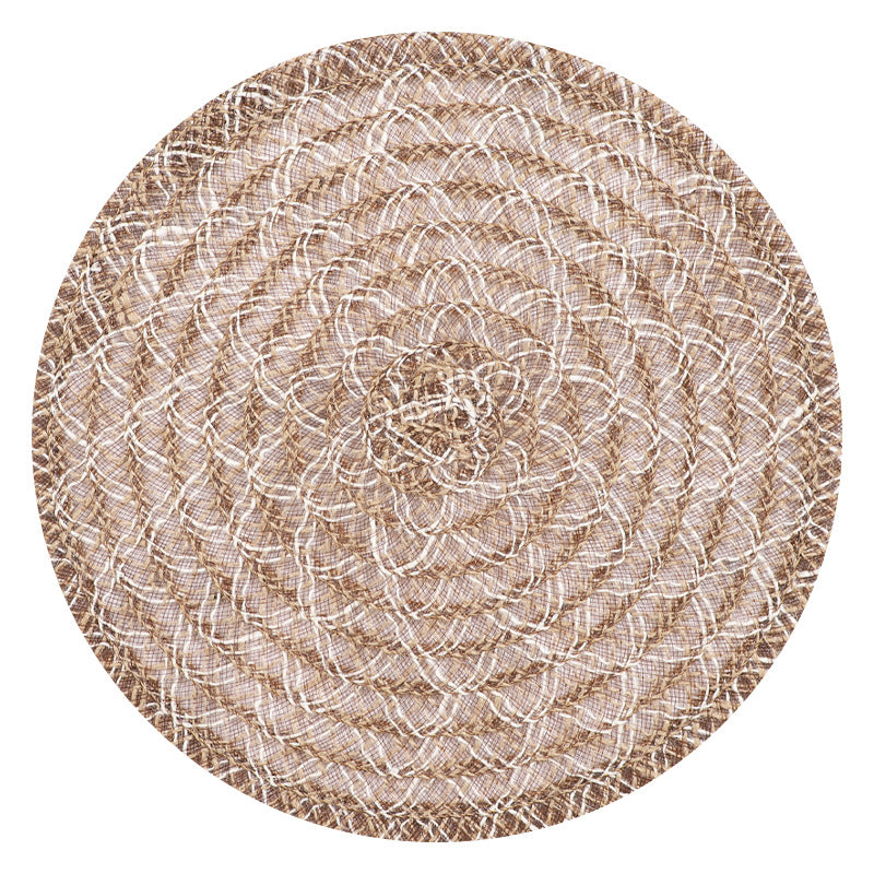 Paper Woven Round Heat Resistant Table Placemat