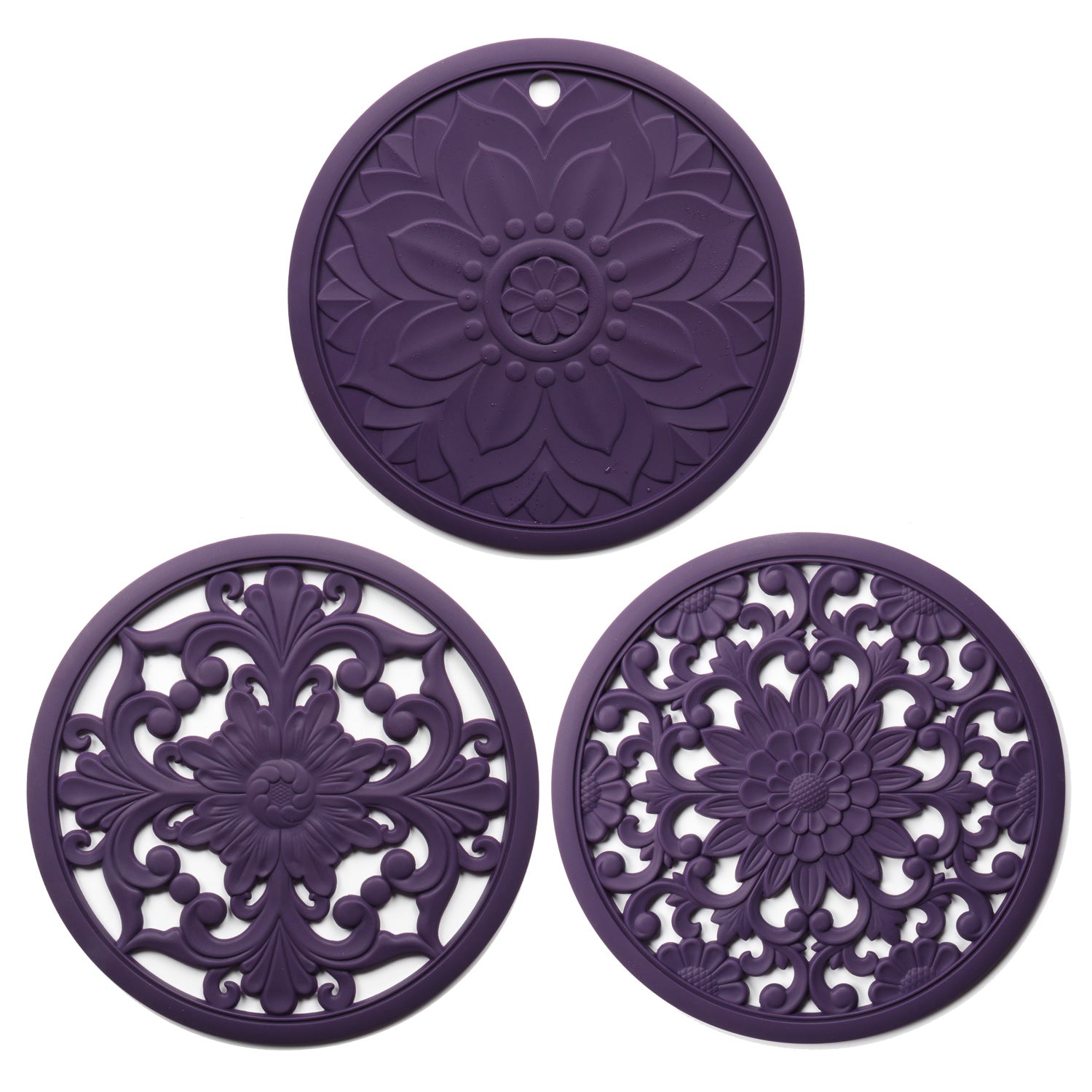 Classic Silicone Heat Resistant Trivet For Kitchen
