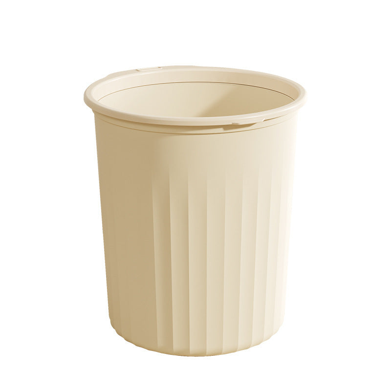 High-end, stylish, lidless plastic trash can