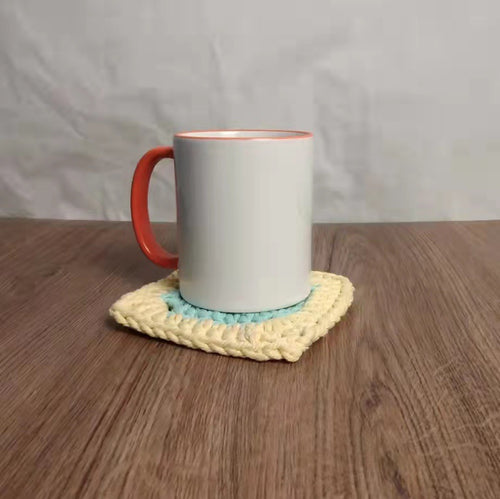 Boho Woven Cotton Coaster Thick Heat Mat